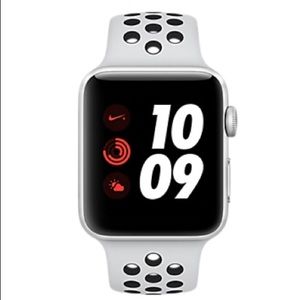 Apple Watch Nike Sport Band - platinum/black 38mm